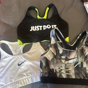 Nike sport bras